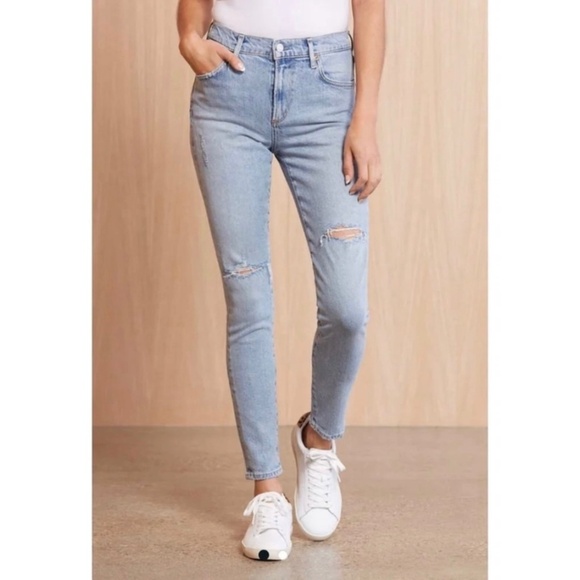 Agolde Sophie Ankle Skinny in Outsider - Picture 1 of 12